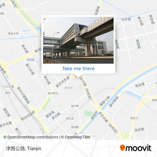 津围公路 map