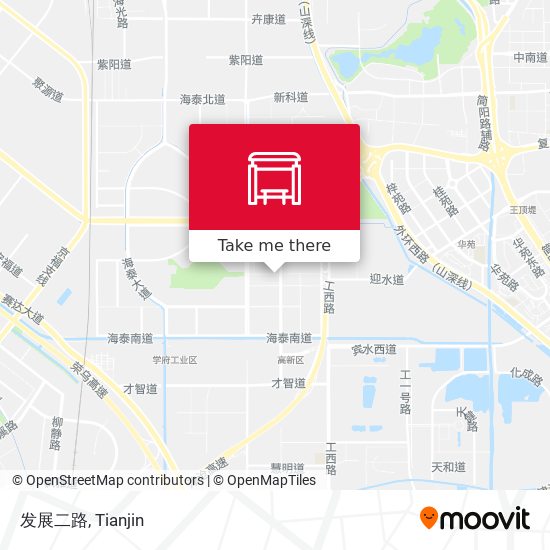 发展二路 map