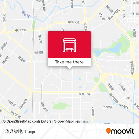 华鼎智地 map