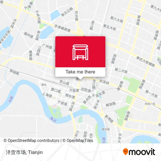 洋货市场 map