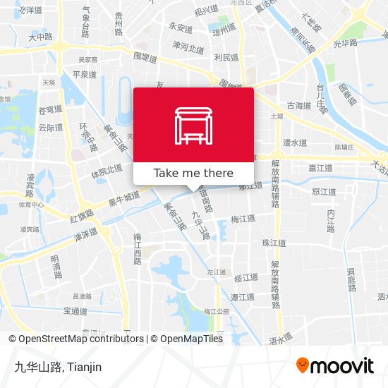 九华山路 map