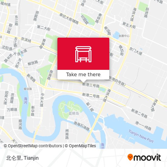 北仑里 map