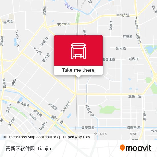 高新区软件园 map