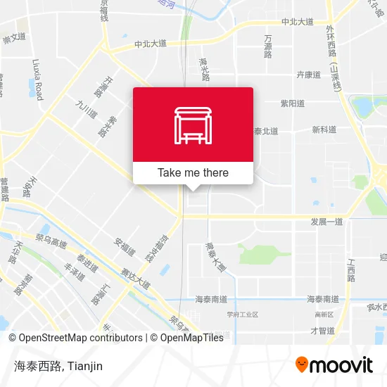 海泰西路 map