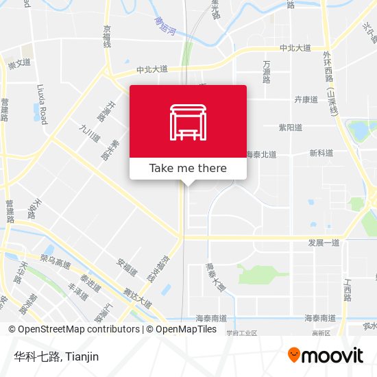 华科七路 map