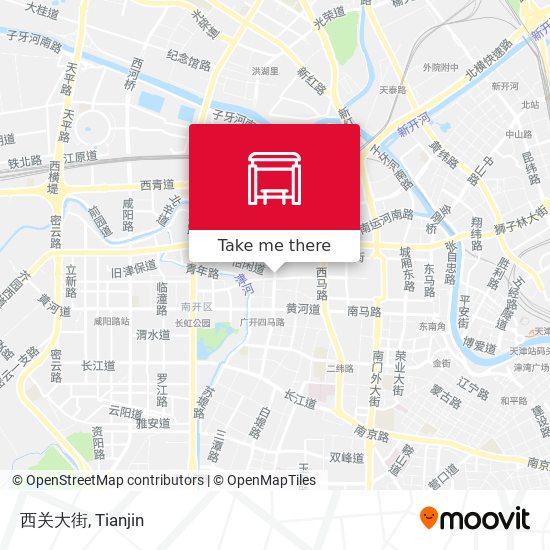 西关大街 map
