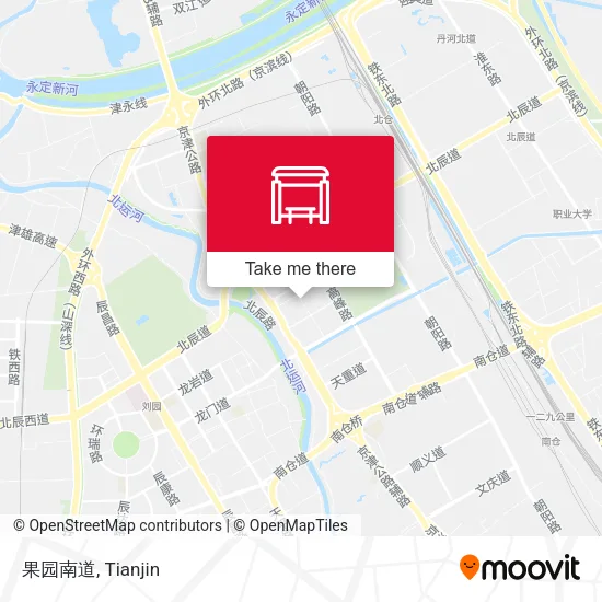 果园南道 map