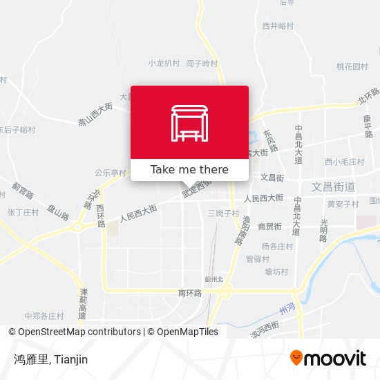 鸿雁里 map