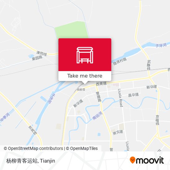 杨柳青客运站 map