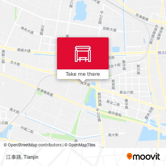 江泰路 map