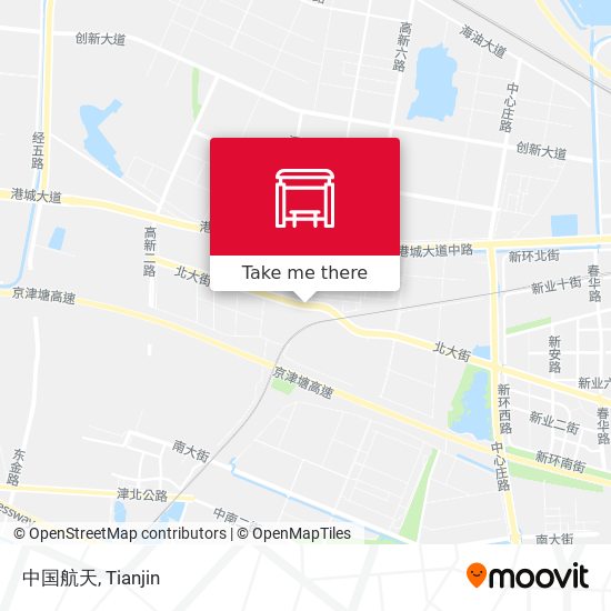 中国航天 map