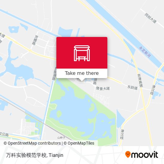 万科实验模范学校 map