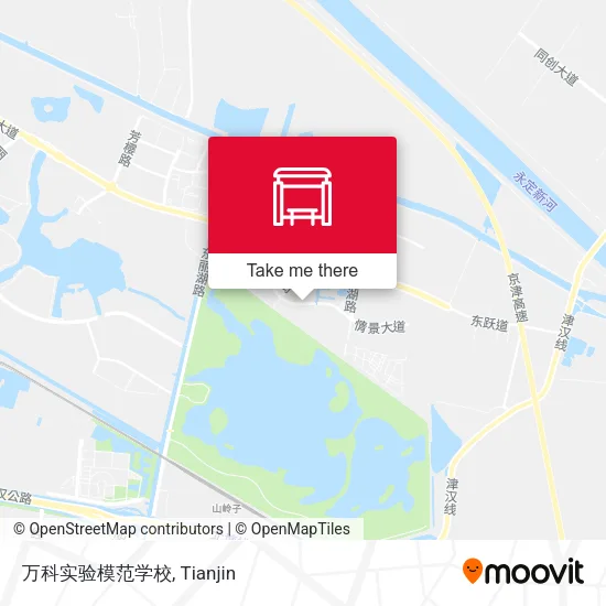万科实验模范学校 map