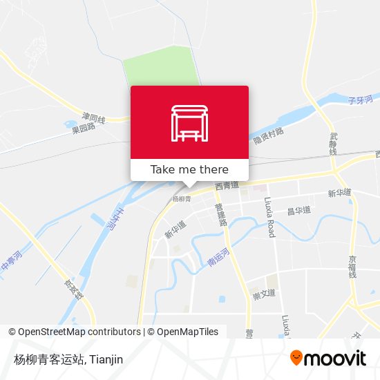 杨柳青客运站 map