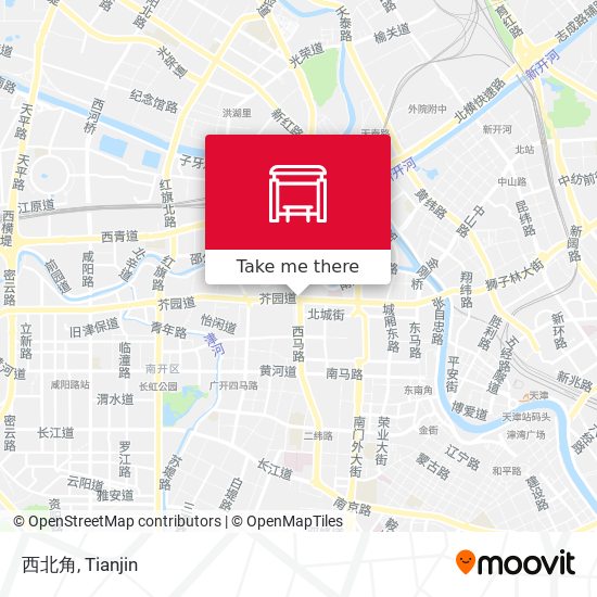 西北角 map
