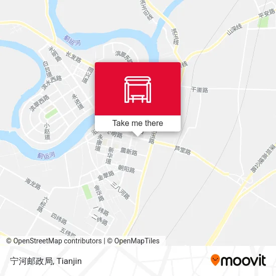 宁河邮政局 map
