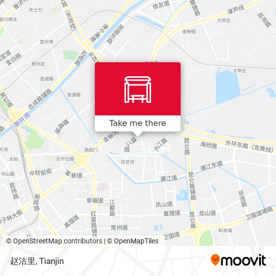 赵沽里 map