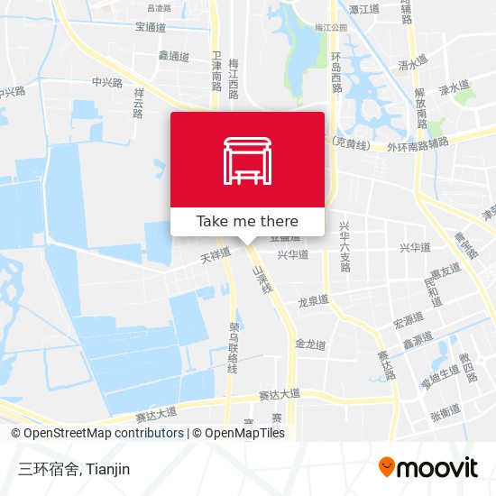 三环宿舍 map