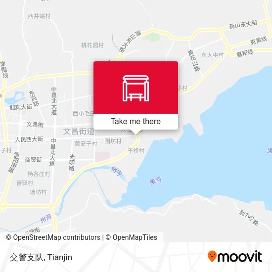 交警支队 map