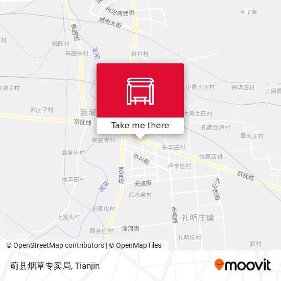 蓟县烟草专卖局 map