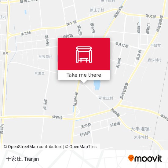 于家庄 map