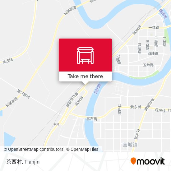 茶西村 map