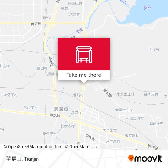 翠屏山 map