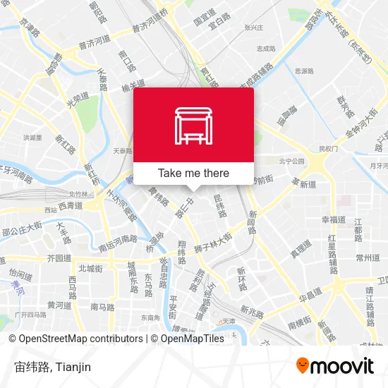 宙纬路 map