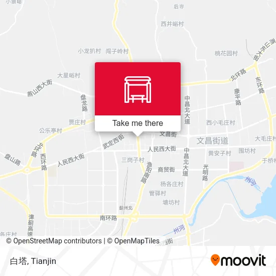 白塔 map