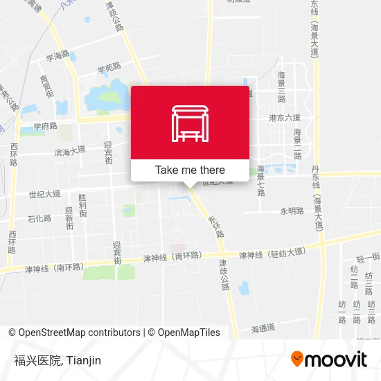 福兴医院 map