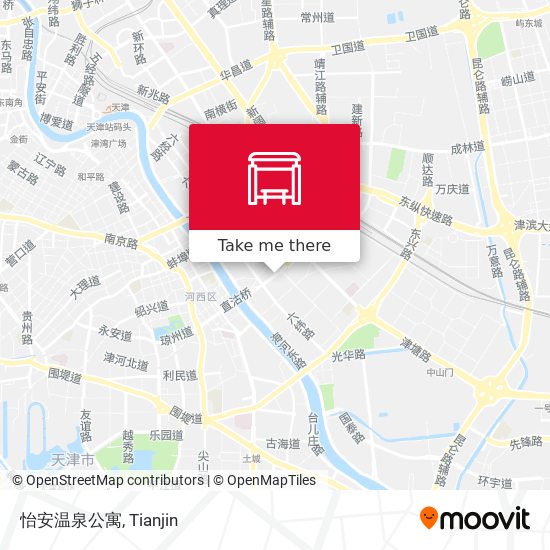 怡安温泉公寓 map