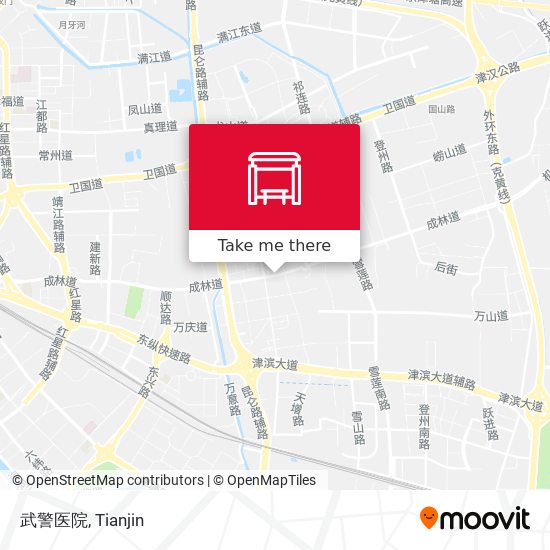 武警医院 map