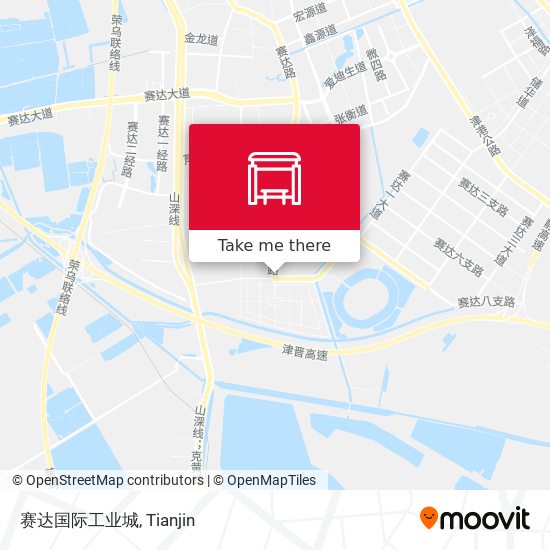 赛达国际工业城 map