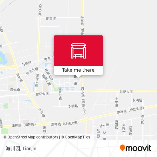 海川园 map