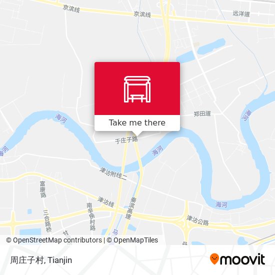 周庄子村 map