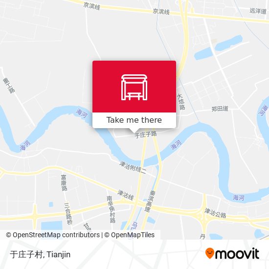 于庄子村 map