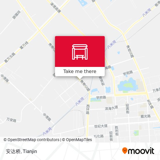 安达桥 map