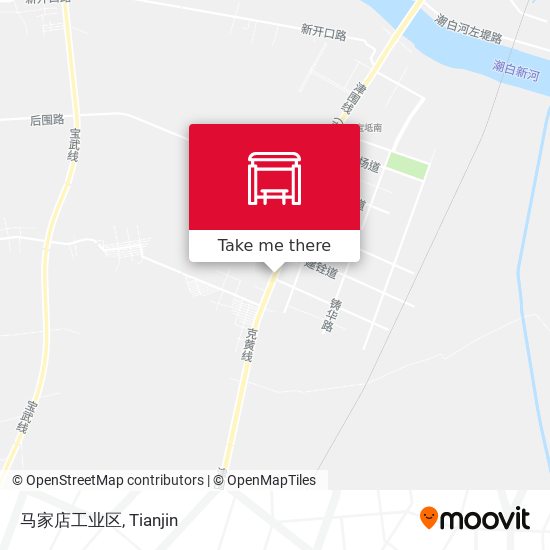 马家店工业区 map
