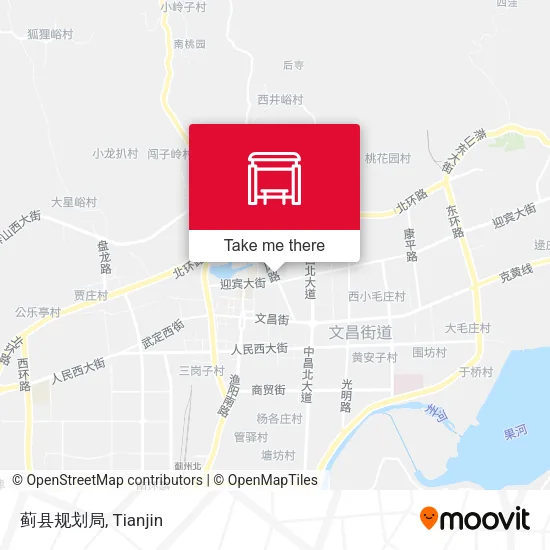 蓟县规划局 map