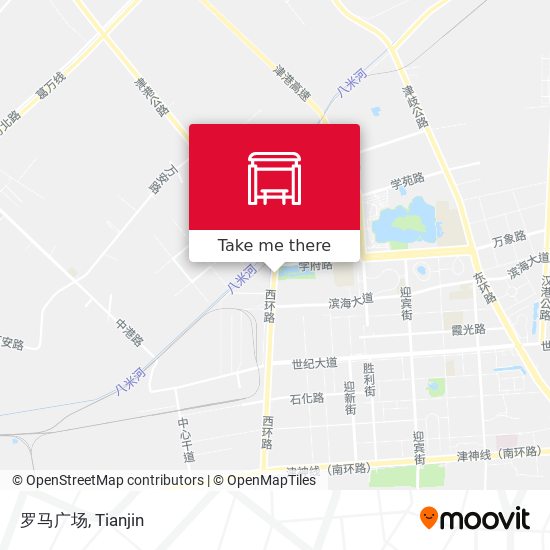 罗马广场 map