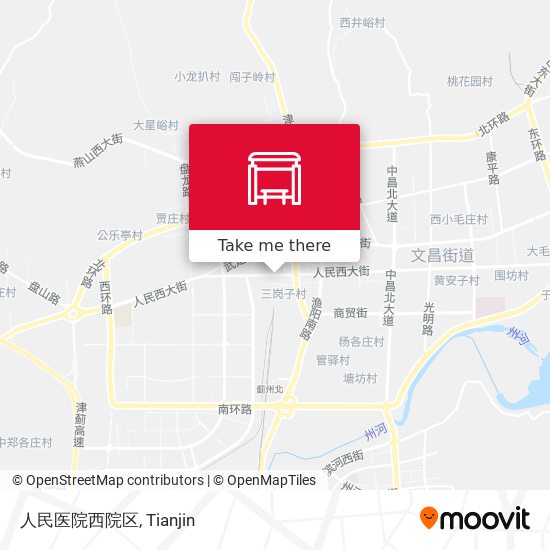 人民医院西院区 map