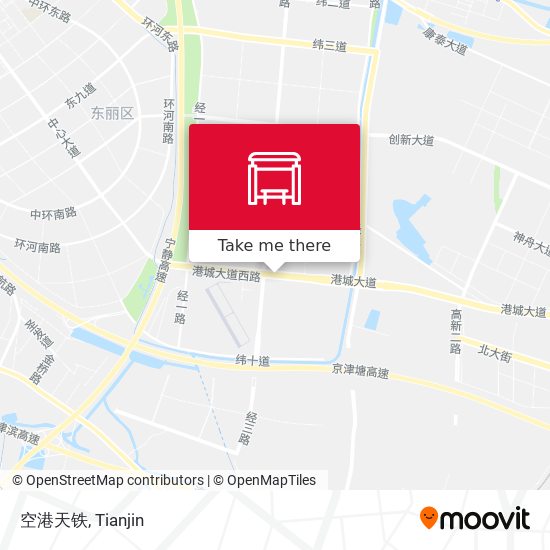 空港天铁 map