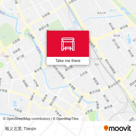 顺义北里 map