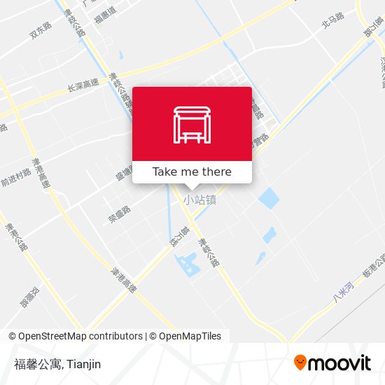 福馨公寓 map