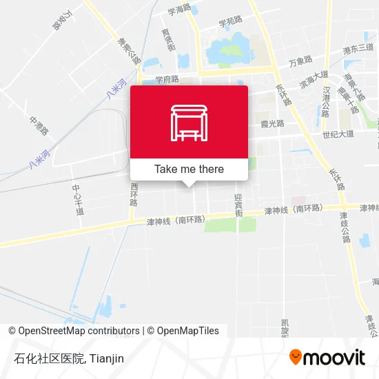 石化社区医院 map