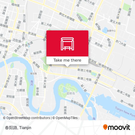 春阳路 map