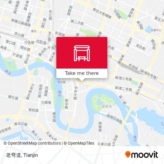 老弯道 map