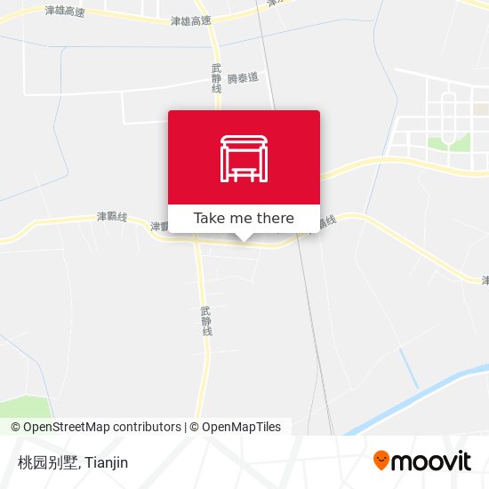 桃园别墅 map