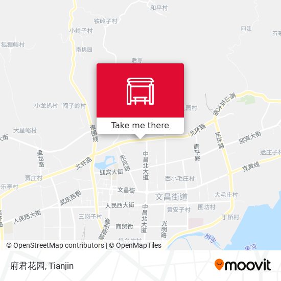 府君花园 map