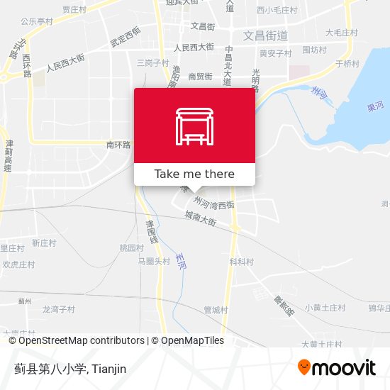 蓟县第八小学 map